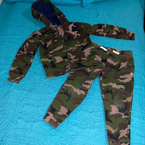 Polo Ralph Lauren Other - Boy’s Polo Ralph Lauren 2 piece set Green/Black 5